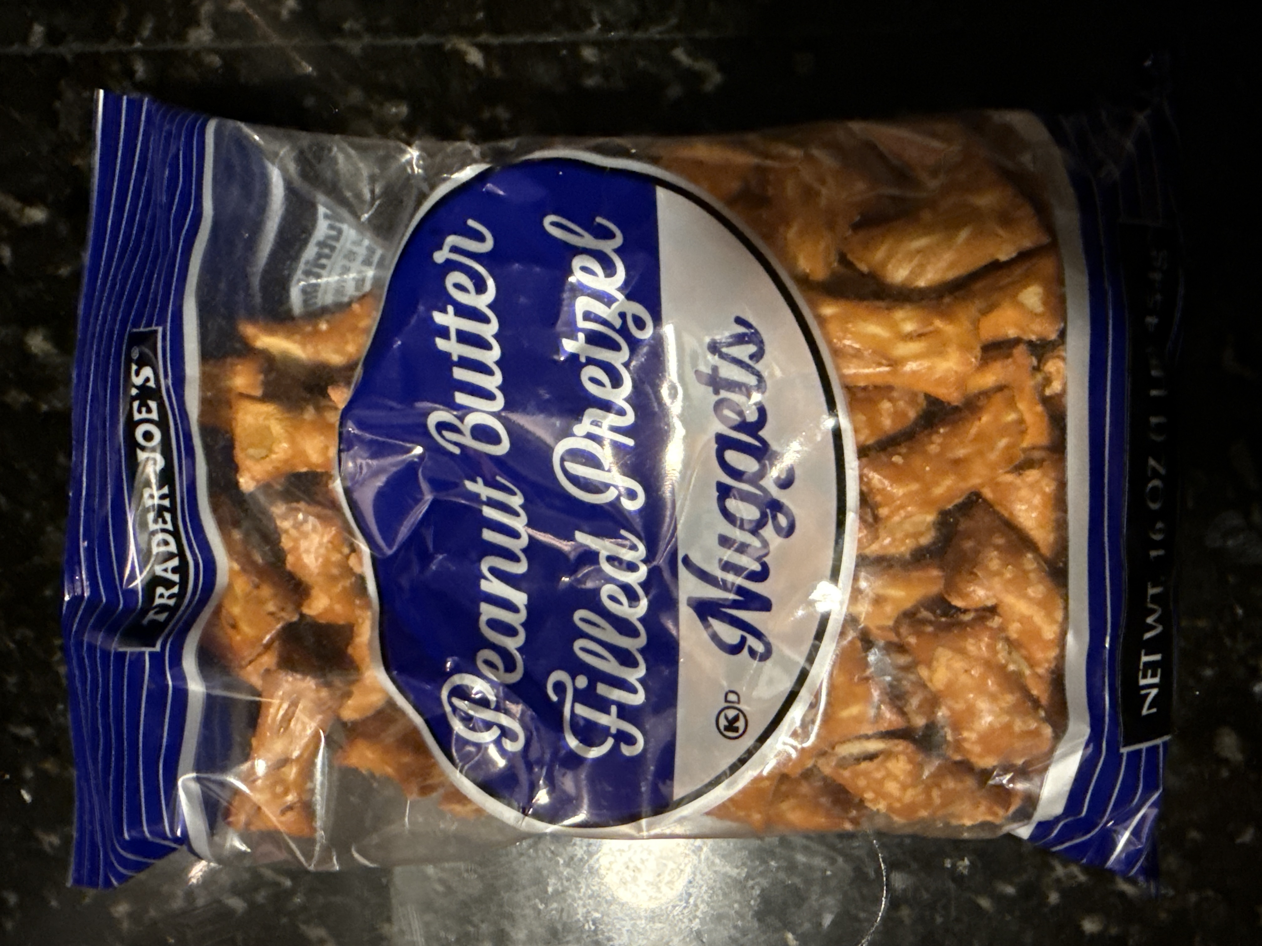 Trader joes peanut butter filled pretzel nuggets 16oz