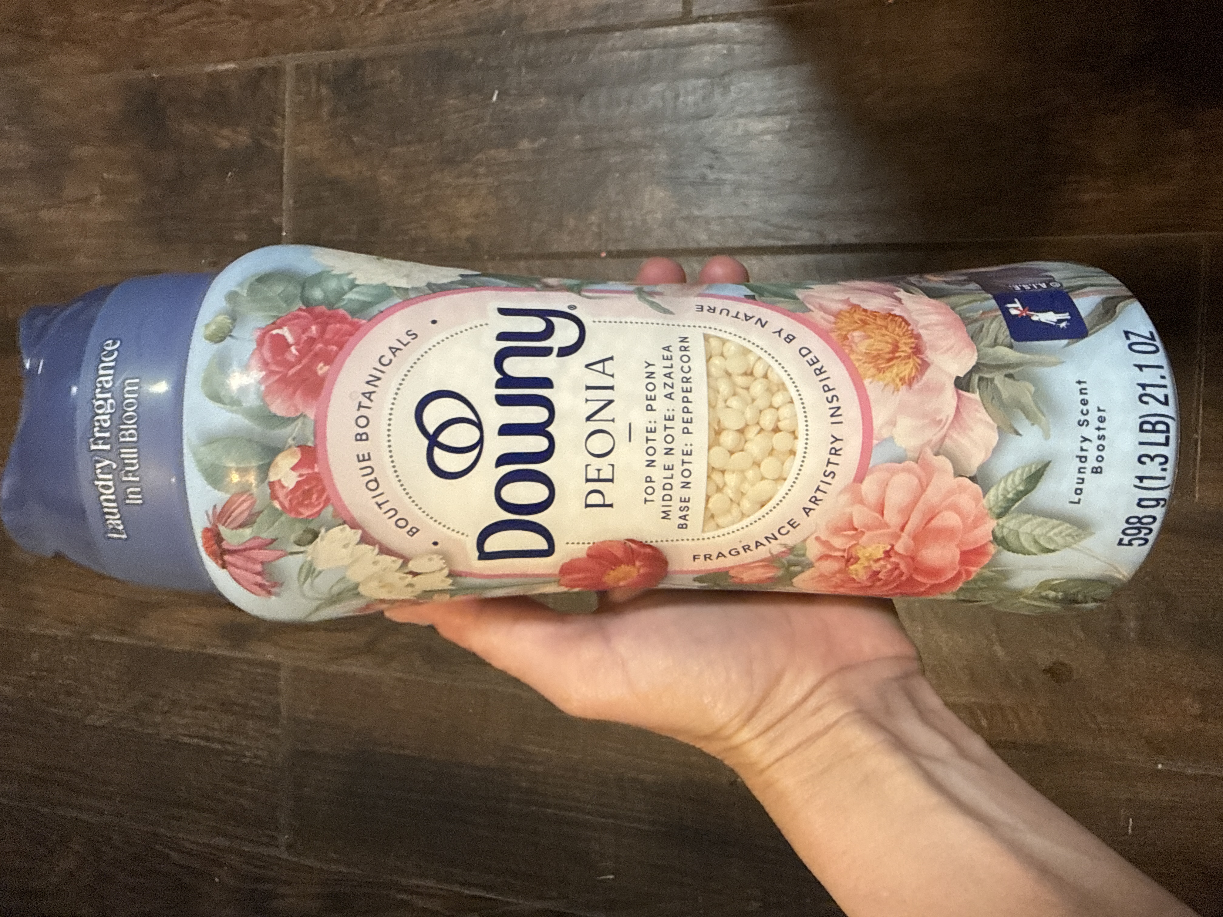 Downy PEONIA laundry scent booster 598g / 21.1oz