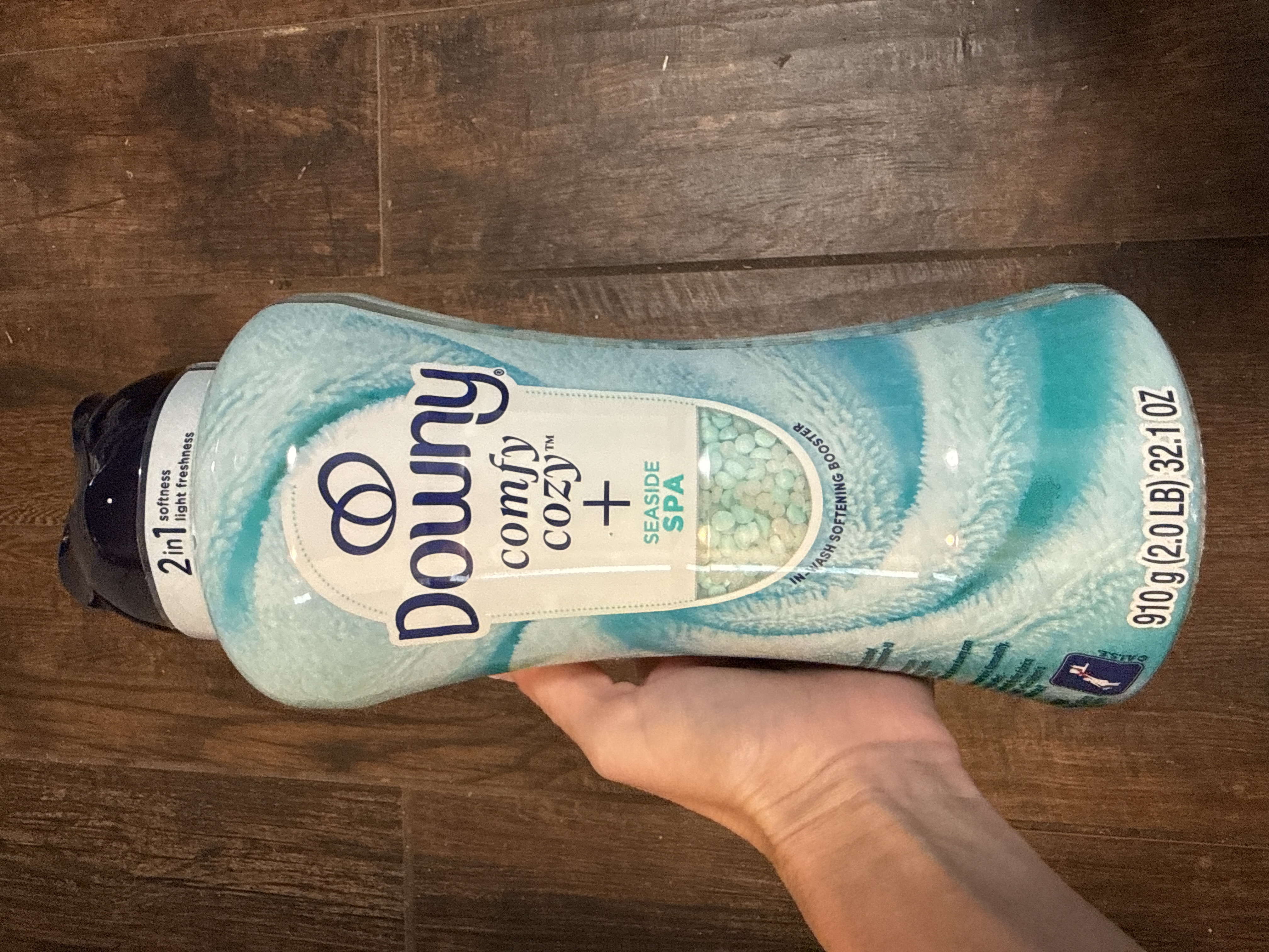 Downy cozy collection laundry scent booster seaside spa scent 26.3oz