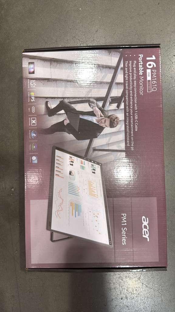 Acer 16" Portable Monitor ModelPM161Q 