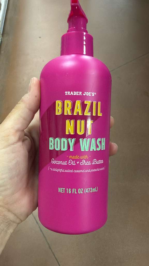 Trader Joes Brazil Body Wash Coconut Oil + Shea Butter 16 fl oz