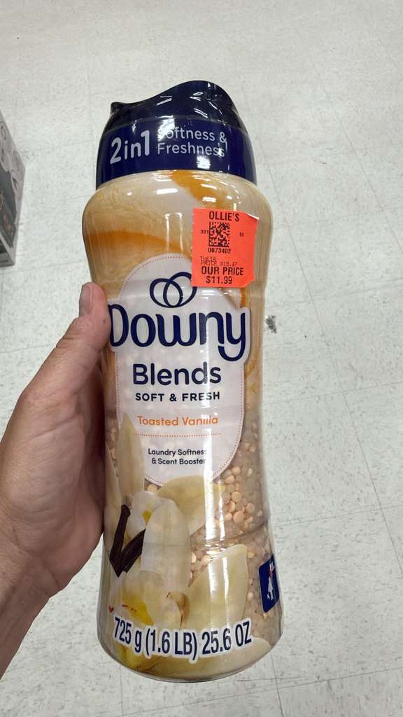 Downy Blends Soft & Fresh Toasted Vanilla Scent Booster 725g