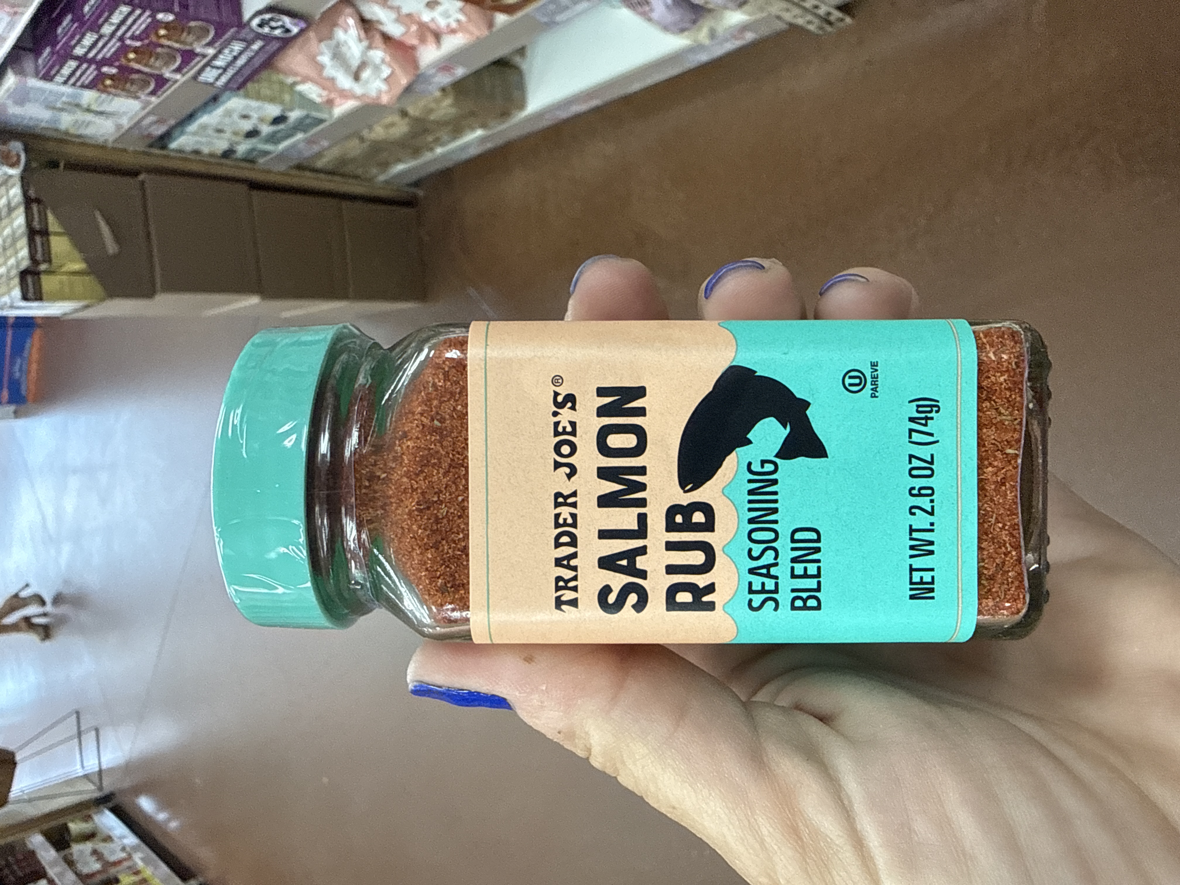 Trader joes salmon rub seasoning blend 74g