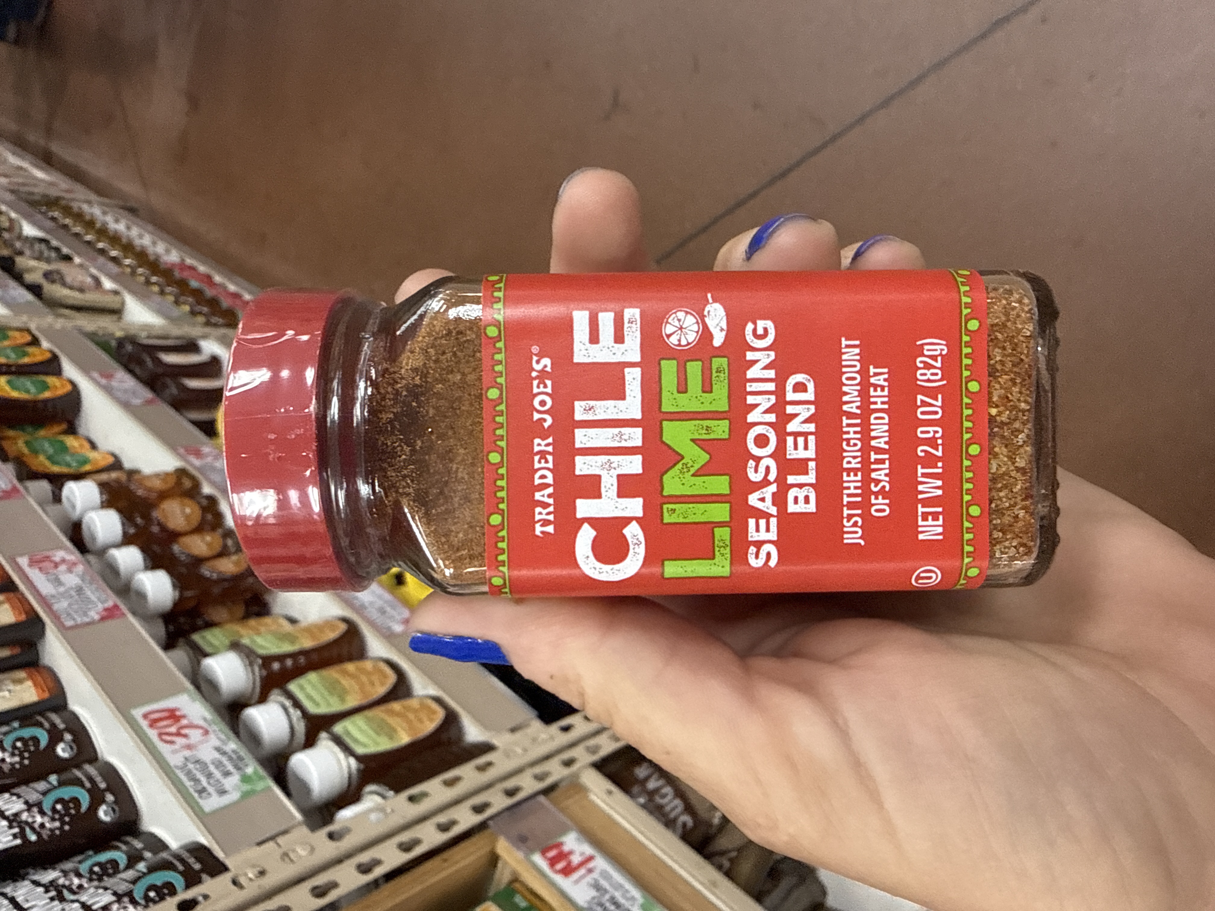 Trader Joe’s chili lime seasoning blend 82g