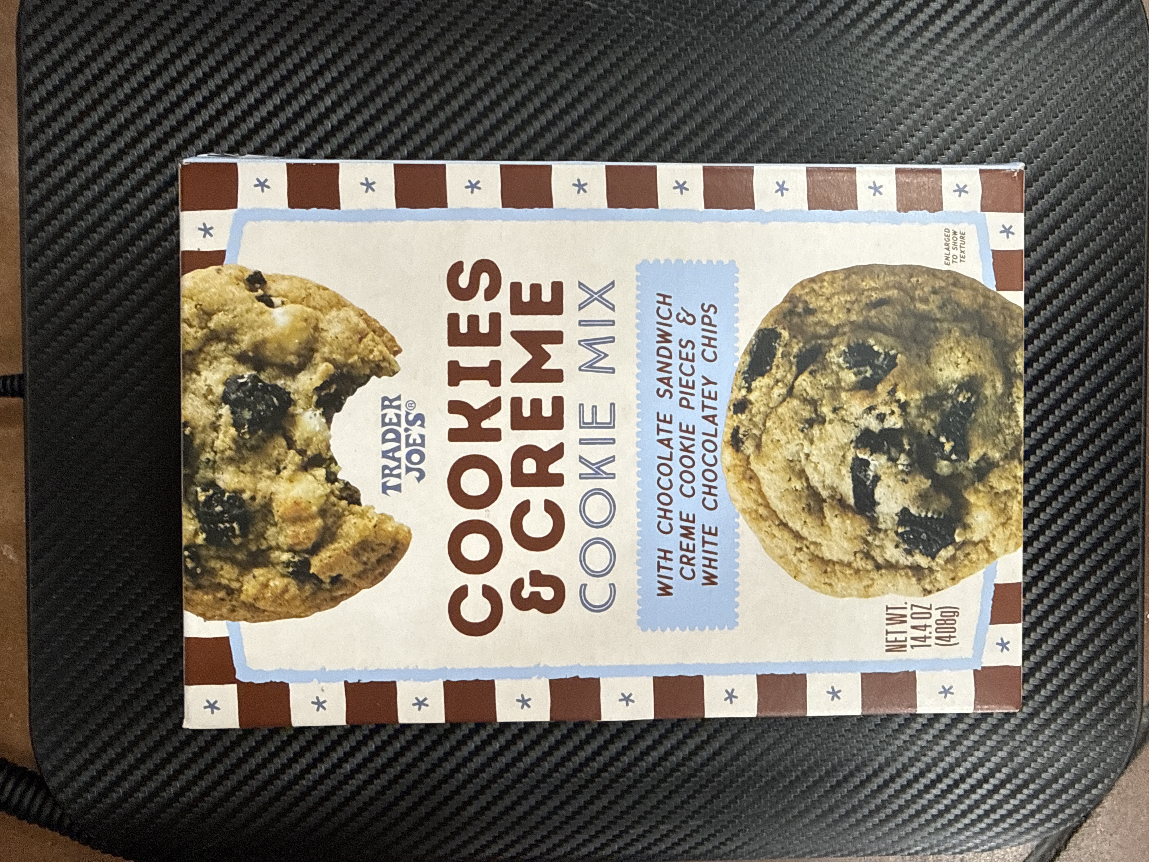 Trader joes Cookies and cream cookie mix 14.4 ounces