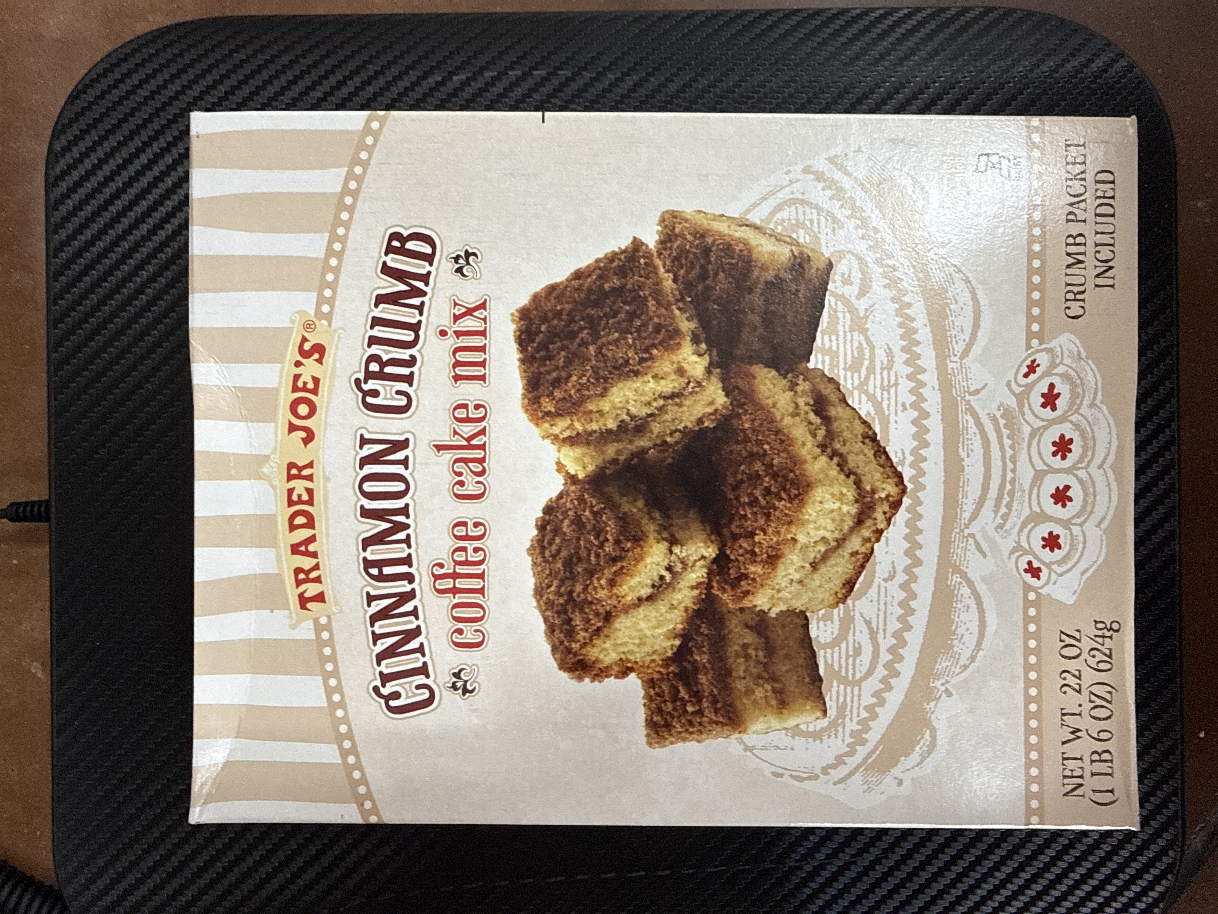Trader joes Cinnamon crumb, coffee cake mix 22 ounces