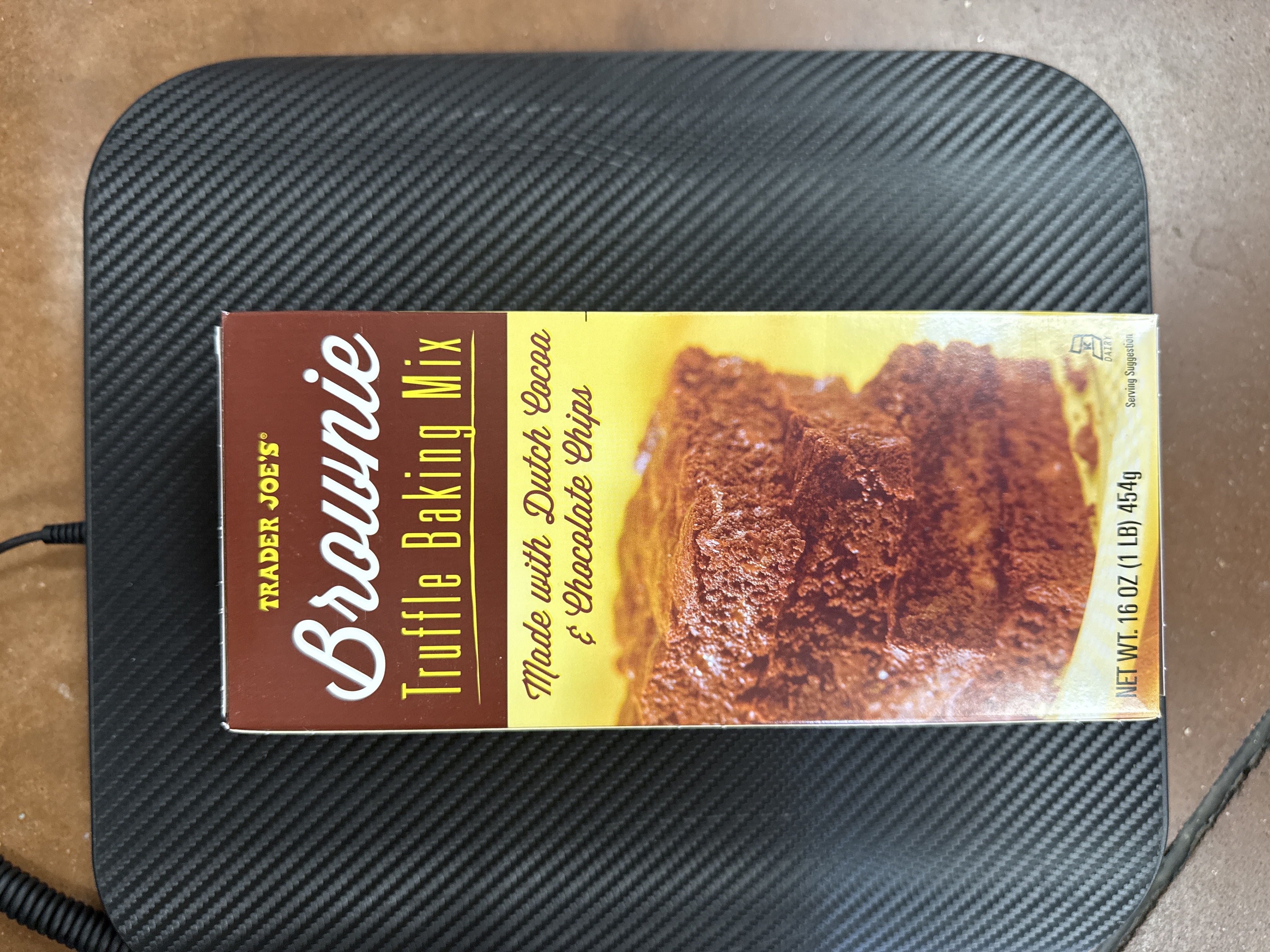 Trader joes Brownie truffle baking mix, 16 ounces